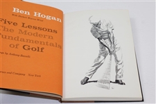 1957 Deluxe 1st Edition Ben Hogan's Five Lessons with Slipcover