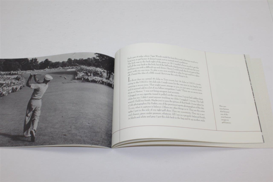 Merion Golf Club Ben Hogan Book “A Letter From Ben”