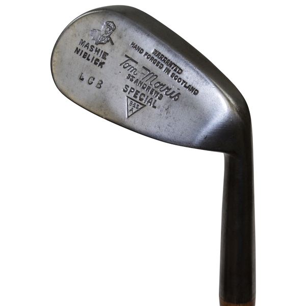 Tom Morris St. Andrews hickory Shaft Special Mashie Niblick