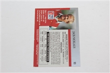 Jack Nicklaus Signed Pro-Set Senior PGA Tour Golf Card JSA ALOA