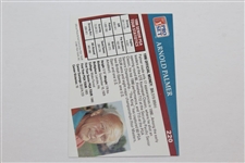 Arnold Palmer Signed Pro-Set Senior PGA Tour Golf Card JSA ALOA