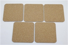 Complete Set of Five (5) Augusta National Golf Club Square Drink Coasters - Holes 2, 6, 12, 15, & 16