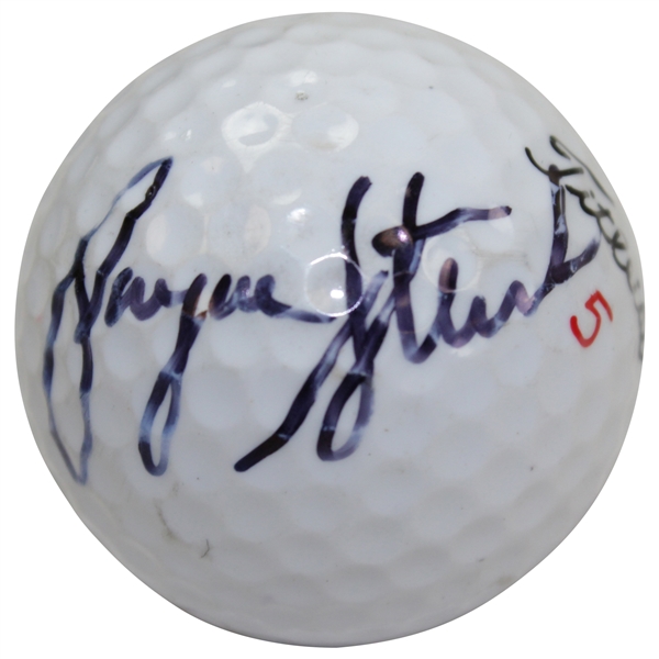 Payne Stewart Signed Titleist 5 Logo Golf Ball JSA ALOA