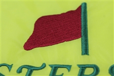 Ben Crenshaw Signed Rare 1997 Masters Embroidered Flag with Inscription JSA ALOA