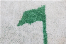 Vintage 1960's Masters Tournament Double-Sided Bag Towel Made by Martex - Unique