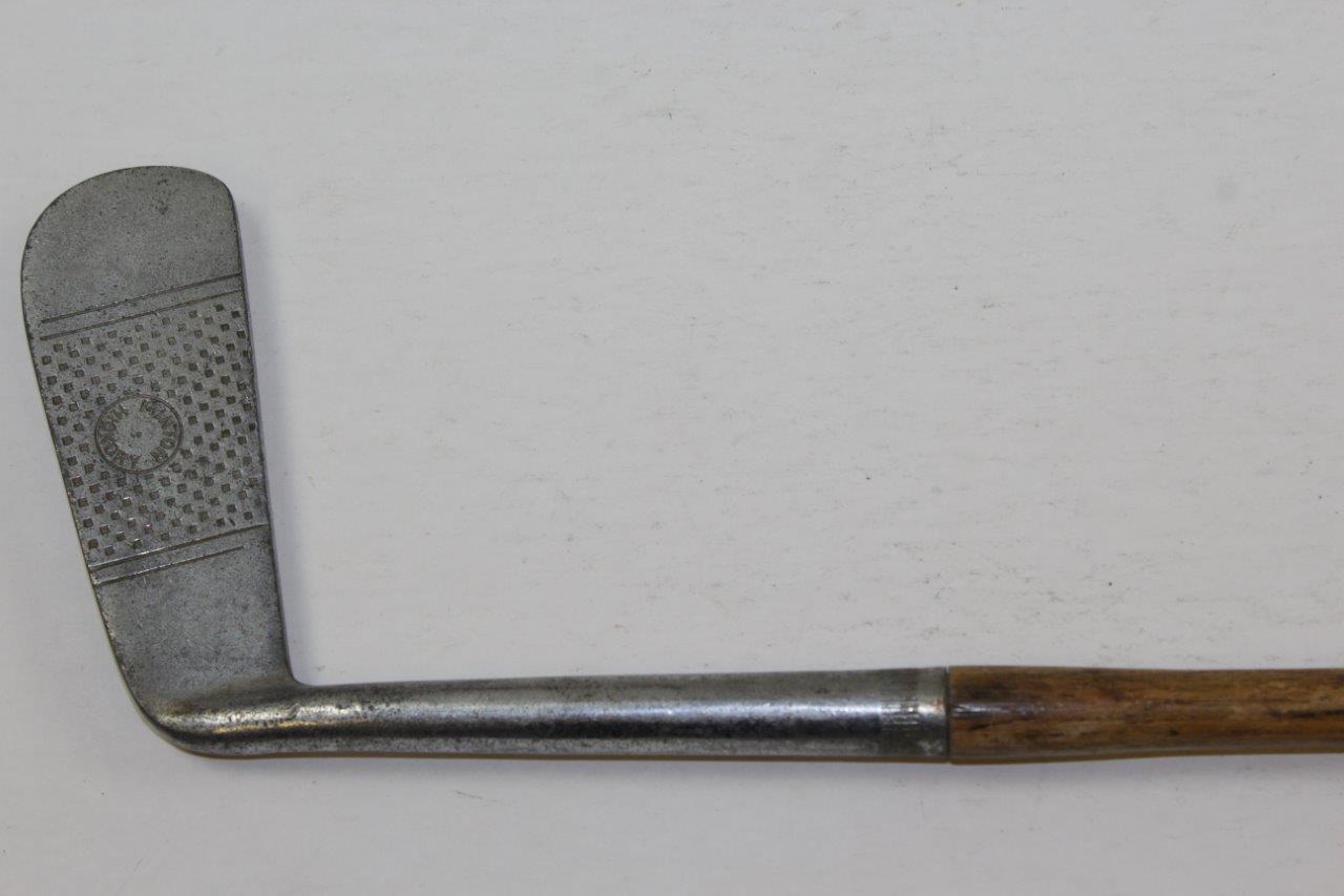 Lot Detail - Vintage T.W. Minton & Co. Chromium Putter with Hickory ...