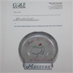 Sam Snead Signed Masters Pewter Putting Cup with Years Won Notation JSA ALOA