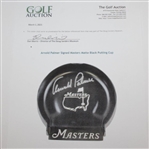 Arnold Palmer Signed Masters Matte Black Putting Cup JSA ALOA