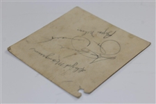 Demaret, Snead, Nelson, & Mangrum Signed 1949 Ryder Cup 2nd Day Ticket JSA FULL #BB50944