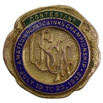 1932 USGA  Amateur Public links Championship Contestant Badge