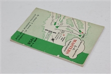1958 Masters Tournament Spectator Guide - Arnie's First Green Jacket