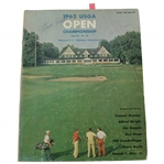 1962 US Open  at Oakmont Program Signed by Arnold Palmer (Picture With His Father) JSA ALOA