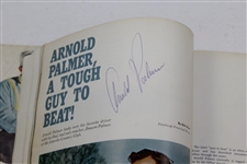 1962 US Open  at Oakmont Program Signed by Arnold Palmer (Picture With His Father) JSA ALOA
