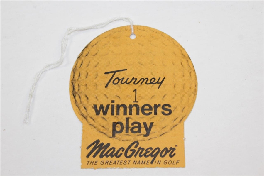 1975 PGA Championship at Firestone CC FINAL Rd Ticket #06582 - Jack Nicklaus Win
