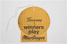 1975 PGA Championship at Firestone CC FINAL Rd Ticket #06582 - Jack Nicklaus Win