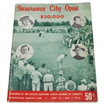 1956 Insurance City Open Program - Arnold Palmers First United States PGA Tour Win
