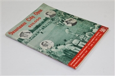 1956 Insurance City Open Program - Arnold Palmer's First United States PGA Tour Win