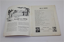 1956 Insurance City Open Program - Arnold Palmer's First United States PGA Tour Win