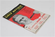 Bobby Jones Featured Cover - 1932 Annual Golf Review Illustrated Magazine
