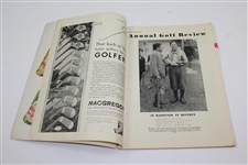 Bobby Jones Featured Cover - 1932 Annual Golf Review Illustrated Magazine