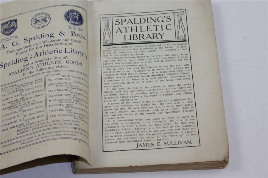 Spalding's Athletic Library by James Braid & Harry Vardon - Group V., No. 276