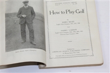Spalding's Athletic Library by James Braid & Harry Vardon - Group V., No. 276