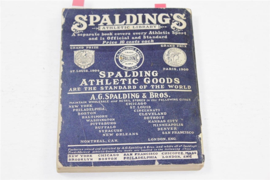 Spalding's Athletic Library by James Braid & Harry Vardon - Group V., No. 276