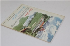1959 US Amateur Championship at The Broadmoor Golf Club Program - Jack Nicklaus 1st Amateur Win