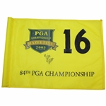 Rich Beem Signed 2002 PGA Championship 16th Hole Tournament Flown Flag - Beat Tiger JSA ALOA