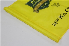 Rich Beem Signed 2002 PGA Championship 16th Hole Tournament Flown Flag - Beat Tiger JSA ALOA