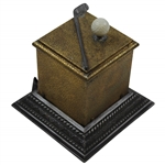 Vintage Cigarette Dispenser with Golf Ball & Golf Club - Art Metal Works