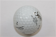 Tom Watson Signed Titleist Sauza Logo golf Ball JSA ALOA