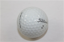 Tom Watson Signed Titleist Sauza Logo golf Ball JSA ALOA