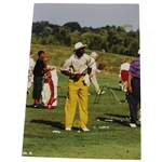 Michael Jordan August 21, 1993 Plays in Charity/Talks of Dads Passing SIPA Press Photo with COA