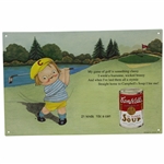 Campbells Soup Golfing Child #20 in Series of 20 Nostalgic Ad by AAA Signed, Co. - 1993