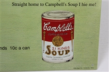 Campbell's Soup Golfing Child #20 in Series of 20 Nostalgic Ad by AAA Signed, Co. - 1993