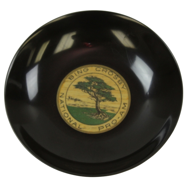 Classic Bing Crosby National Pro-Am Black Couroc Bowl