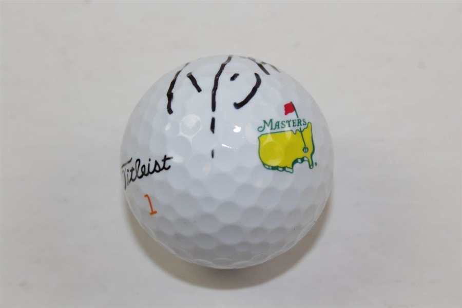 Danny Willett Signed Masters Tournament Logo Golf Ball - 2016 Winner JSA ALOA
