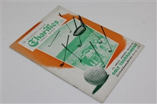 1947 4th Annual Inquirer Invitation at Cedarbrook CC Program with Pairing Sheet