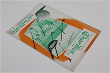 1947 4th Annual Inquirer Invitation at Cedarbrook CC Program with Pairing Sheet