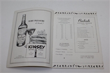 1947 4th Annual Inquirer Invitation at Cedarbrook CC Program with Pairing Sheet