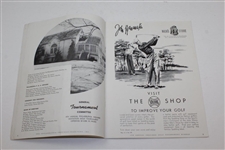 1947 4th Annual Inquirer Invitation at Cedarbrook CC Program with Pairing Sheet