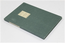 Ltd Ed 'Early Golf at Edinburgh and Leith' Book by David Hamilton - #209 - 1988