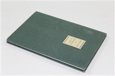 Ltd Ed 'Early Golf at Edinburgh and Leith' Book by David Hamilton - #209 - 1988