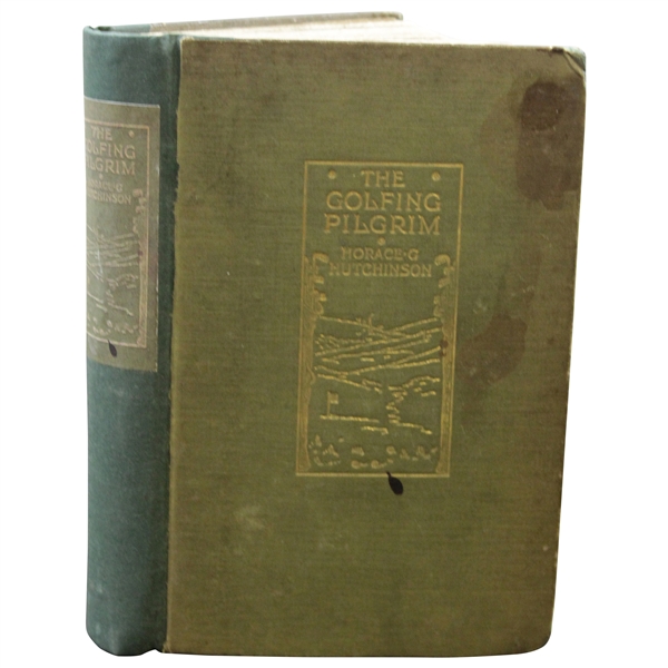 1898  The Golfing Pilgrim On  Many Links Book by Horace G. Hutchinson 
