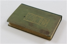 1898  'The Golfing Pilgrim On  Many Links' Book by Horace G. Hutchinson 