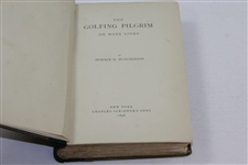 1898  'The Golfing Pilgrim On  Many Links' Book by Horace G. Hutchinson 