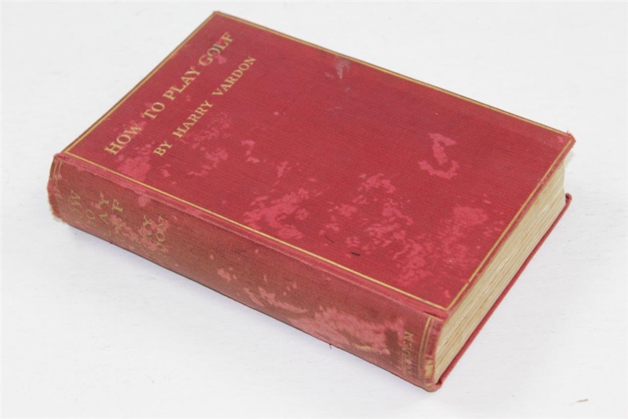1912 'How To Play Golf' by Harry Vardon - 3rd Edition