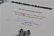 Ltd Ed 'Champions of East Lake: Bobby Jones & Friends' Book Signed by Author Sidney L. Matthew #546