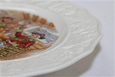 Fondeville Ambassador Ware International Toast Series 'Here's Tae ye!' 8 1/2 Ceramic Plate